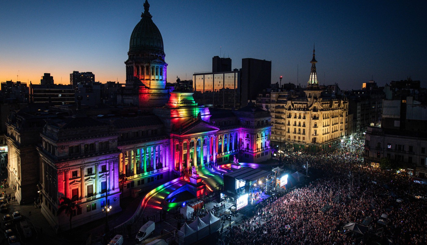 Multitudinaria Marcha del Orgullo por las calles porteñas | Actualidad