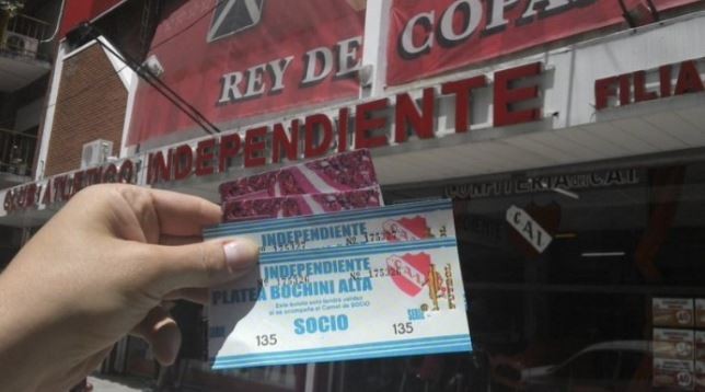 Independiente realizará una denuncia penal para investigar la venta ilegal de entradas | Deportes