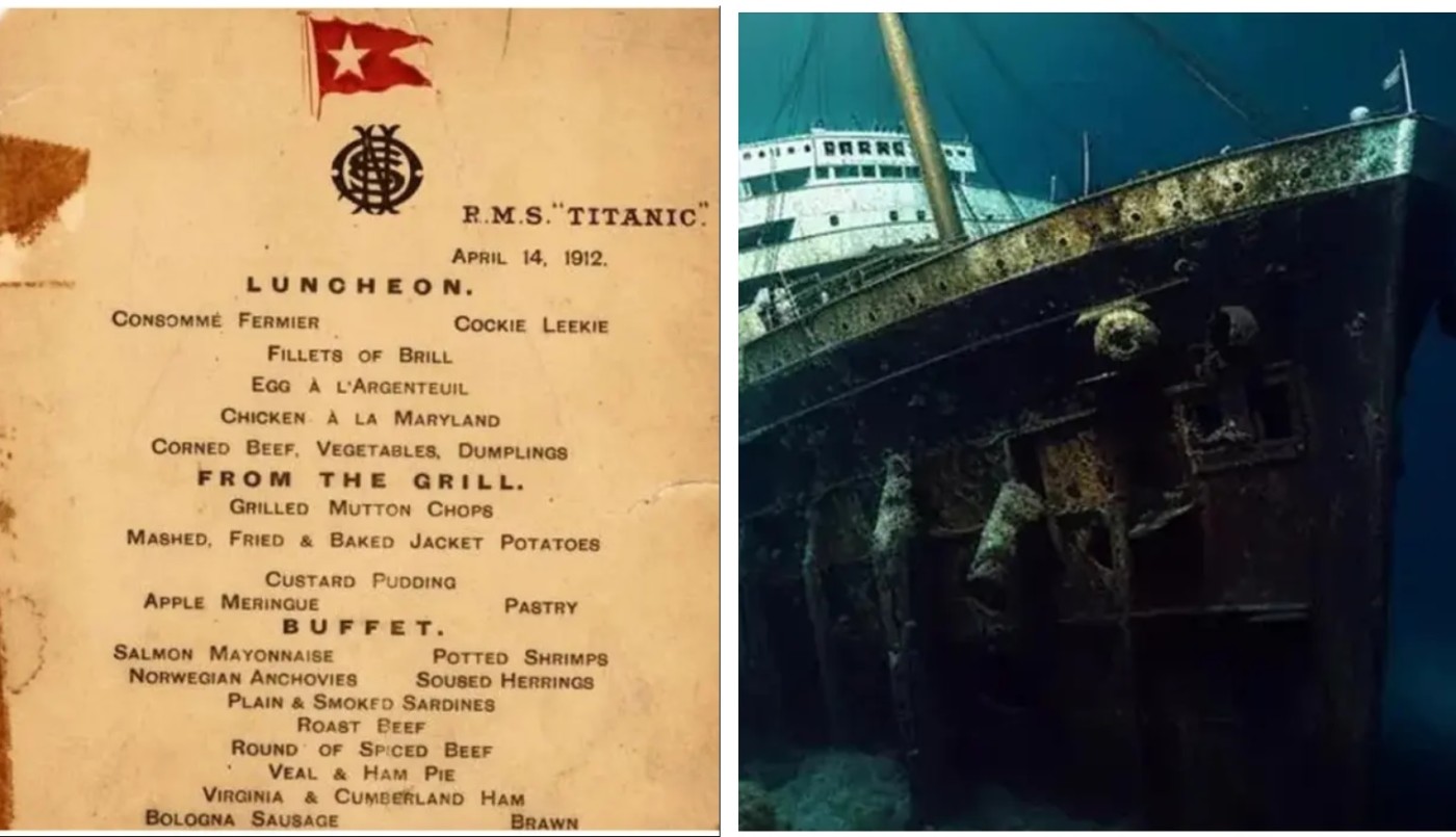 Subasta: pagaron más de US$ 100.000 por un menú del Titanic | Internacionales