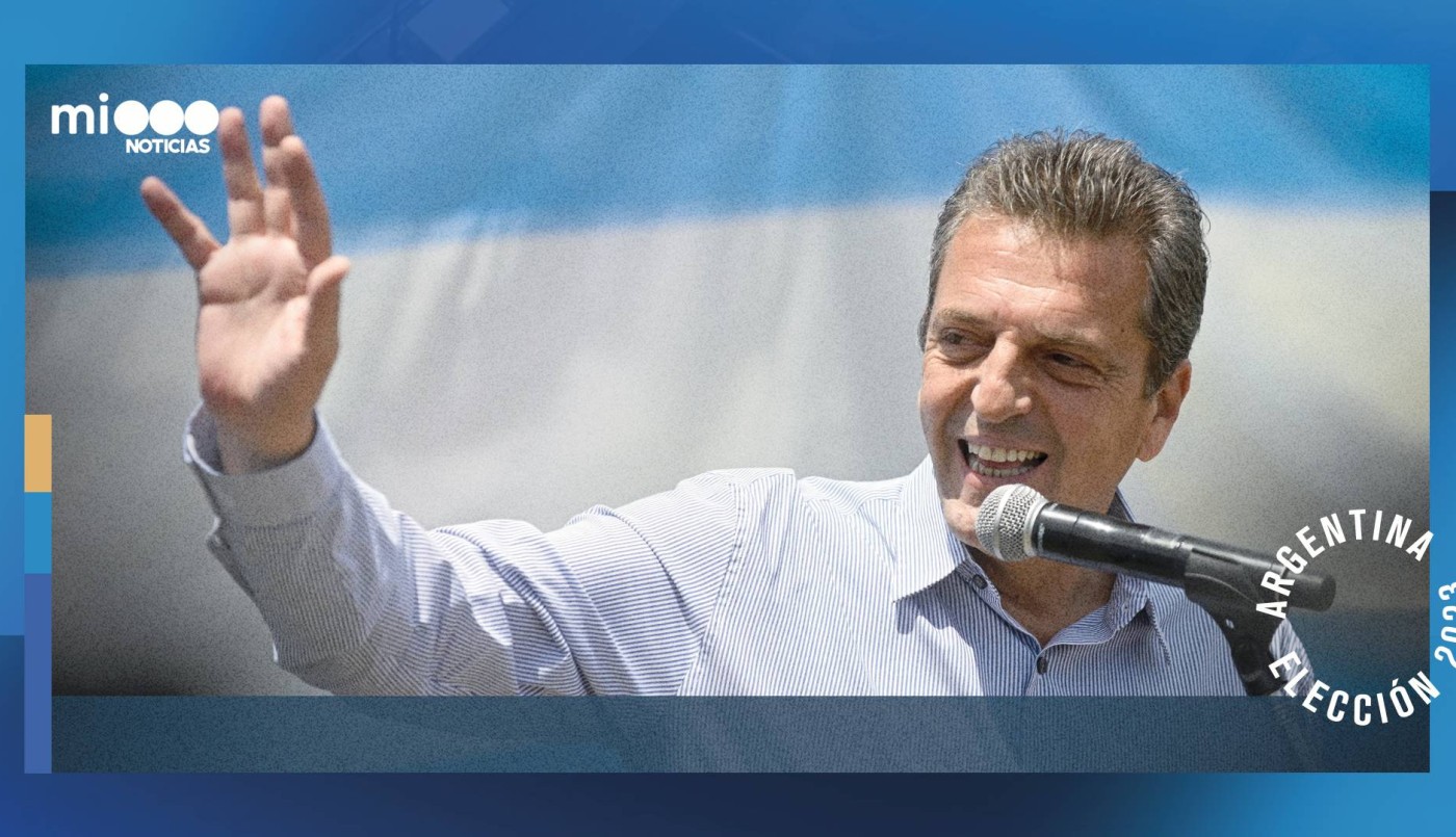 Massa llegó al búnker de UxP para esperar los resultados del balotaje | Elecciones 2023