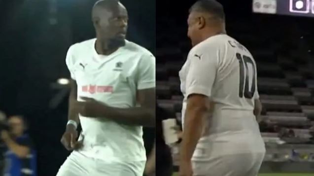 Se disputó el Partido de las Leyendas: Usain Bolt reemplazó a "Chiqui" Tapia | Deportes