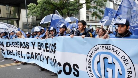 Histórico: La CGT pidió autorización para realizar el acto en Plaza Lavalle | Política