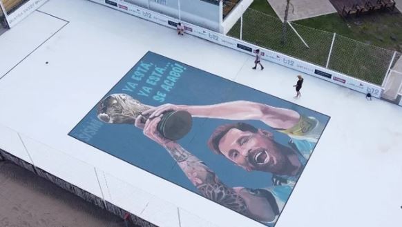 Convocan a dejarle mensajes a Lionel Messi en una playa en Mar del Plata | Deportes