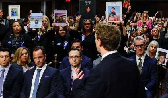 Zuckerberg se disculpó con los padres por la influencia de redes sociales en los niños | Internacionales