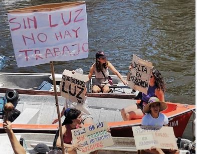 Isleños del Delta de Tigre movilizarán al ENRE por cortes y problemas con el suministro eléctrico | Actualidad