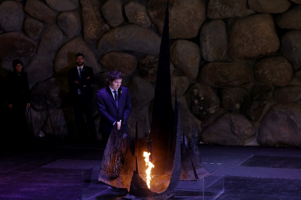 Milei en el Museo del Holocausto: "El nazismo moderno está disfrazado del grupo terrorista Hamas" | Política