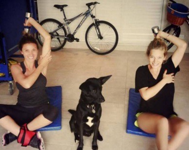 Polémica: Luisana Lopilato entrena con 7 meses de embarazo | Espectáculos