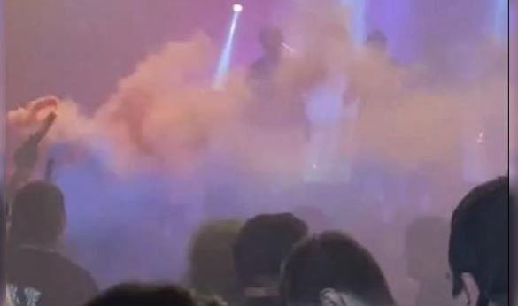 A casi 20 años de Cromañón, encendieron una bengala durante un recital en un boliche cerrado | Actualidad