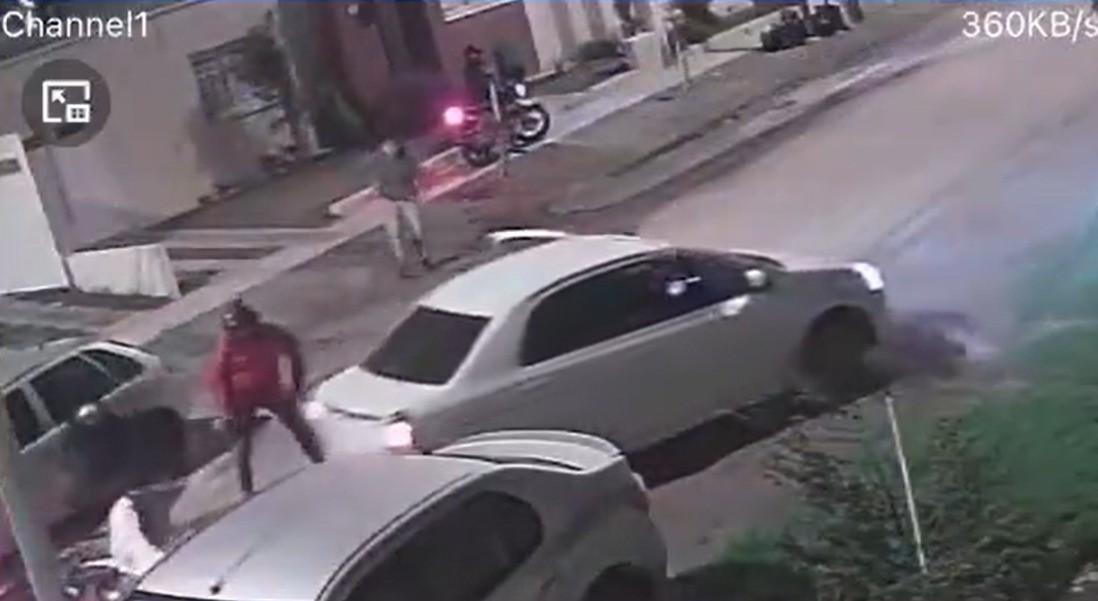 Impactante video: un hombre escapó de un robo piraña | Actualidad