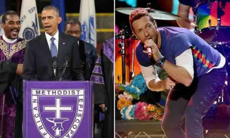 El presidente Barack Obama canta en el próximo álbum de Coldplay | Espectáculos