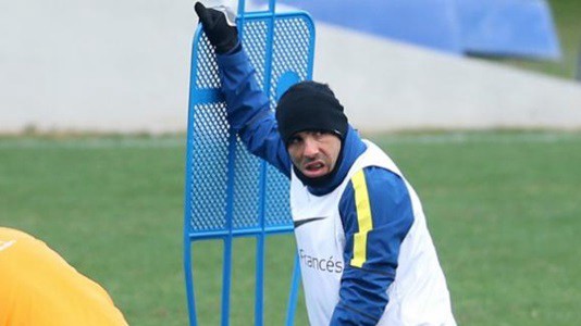 Tévez con todas las ganas: fue el primero en llegar al entrenamiento | Deportes