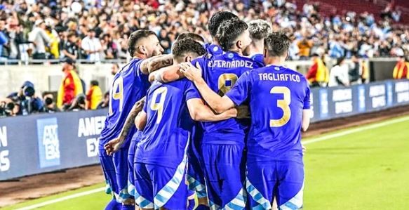 Argentina venció a Costa y cerró con una sonrisa su gira por Estados Unidos | Deportes
