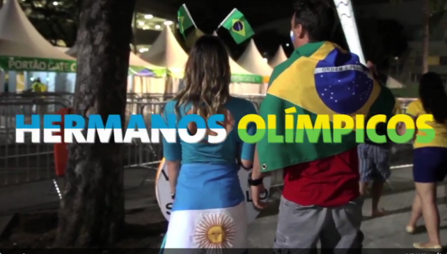 #HermanosOlímpcos: el video con el que buscan bajar la violencia entre argentinos y brasileños | Deportes