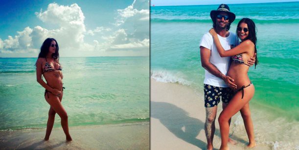 La pancita de Zaira Nara: embarazada y en bikini en una playa | Espectáculos