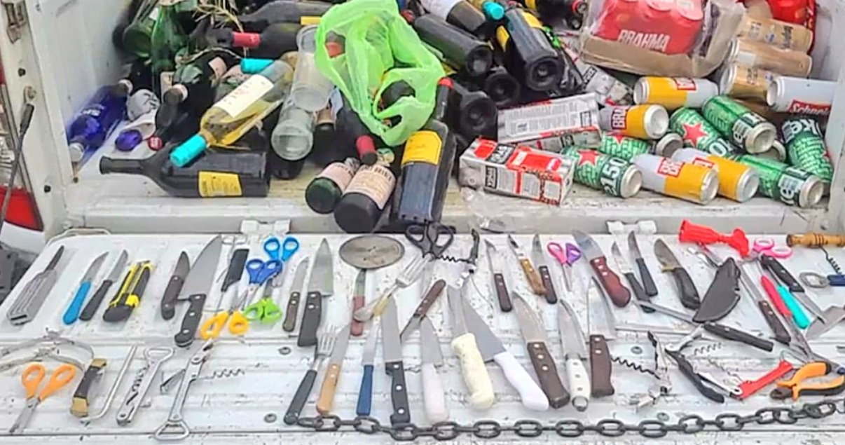 Operativo Superclásico: la Policía secuestró bebidas y cuchillos a los hinchas de Boca en Córdoba | Deportes