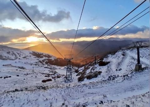 Bariloche registró su primera nevada fuerte del año | Actualidad
