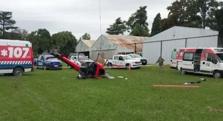 Santa Fe: se estrelló un helicóptero con un piloto policial y un mecánico a bordo | Actualidad