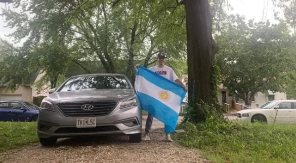 Ruggeri, el argentino que recorrerá miles de kilómetros para alentar a la Selección en la Copa América | Deportes