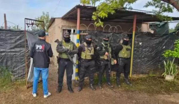 Operativo policial descubrió el funcionamiento de un búnker narco en terrenos del Arzobispado de Rosario | Actualidad