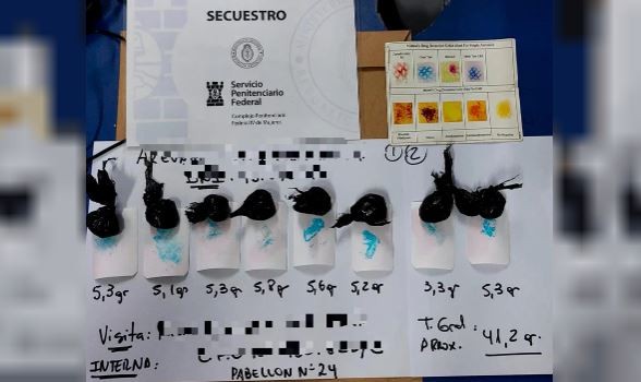 El Servicio Penitenciario secuestró dosis de cocaína ocultas en el Penal de Ezeiza | Actualidad