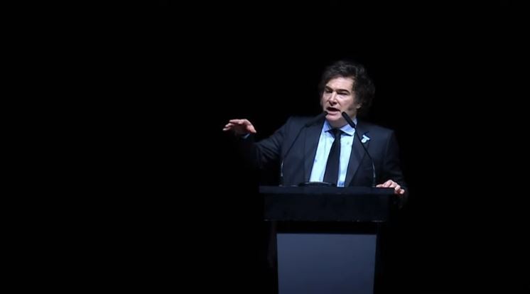 Todo listo en el Luna Park para el acto de Javier Milei | Política