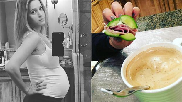 Foto: Luisana Lopilato mostró las últimas horas de su embarazo | Espectáculos