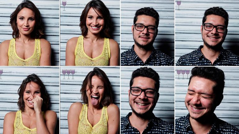 Las fotos que demuestran cómo cambia el rostro humano con 1,2 y 3 copas de vino | Curiosidades