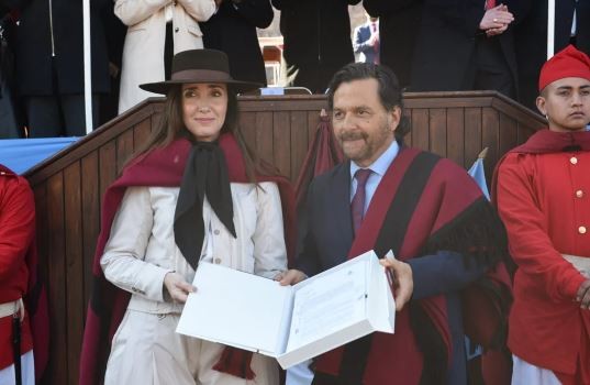 Villarruel encabezó el acto en homenaje a Güemes: enojo de diputados libertarios con Sáenz | Política