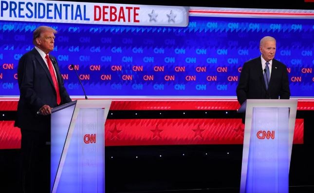 Duro debate entre Biden y Trump: cruces por inmigración, el aborto y la guerra en Ucrania | Internacionales