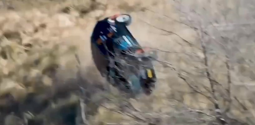 Video: impactante vuelco en el Rally Día de la Bandera en Villa Carlos Paz | Deportes