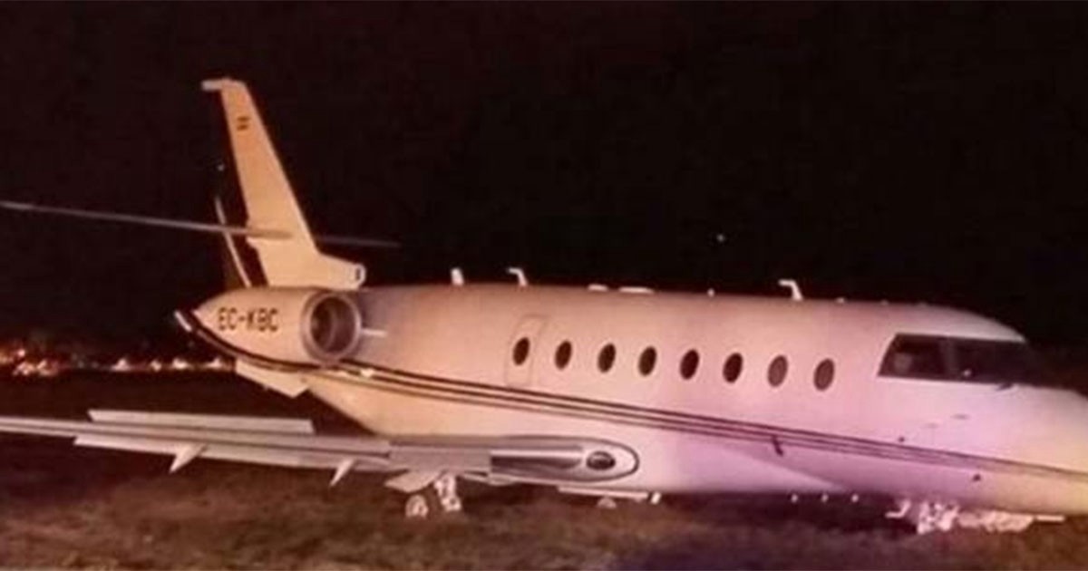 El avión de Cristiano Ronaldo se accidentó en Barcelona | Deportes