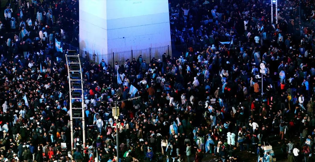 La gente festejó en la calle el nuevo título de la Selección argentina | Deportes