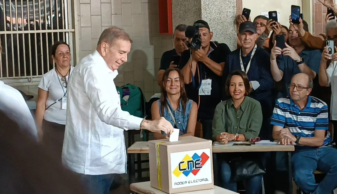 Votó González Urrutia: "Hoy comienza la reconciliación de los venezolanos" | Internacionales