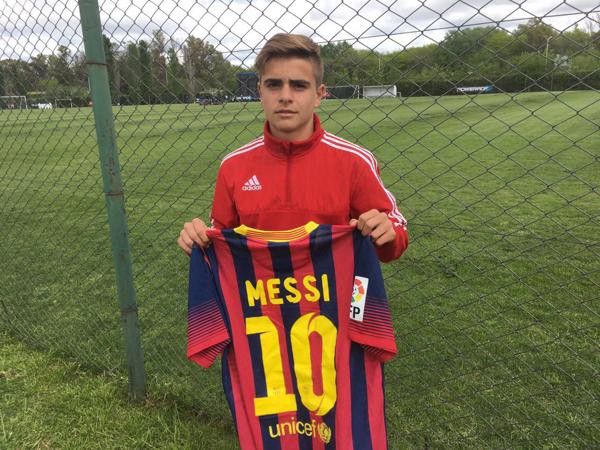 El otro Messi de Newell´s: se llama Joaquín y tiene 14 años | Deportes