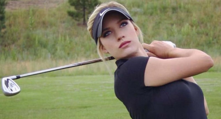La "Anna Kournikova del golf" derrite las redes sociales con sus fotos y videos | Deportes