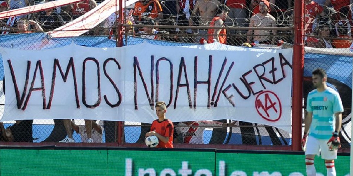 El mensaje de apoyo de la hinchada de River al hijo de Lopilato y Bublé | Deportes