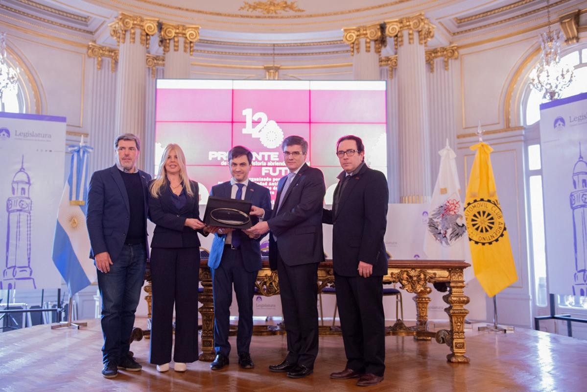 La Legislatura de la Ciudad Autónoma de Buenos Aires reconoció al Automóvil Club Argentino por su 120° aniversario | Actualidad