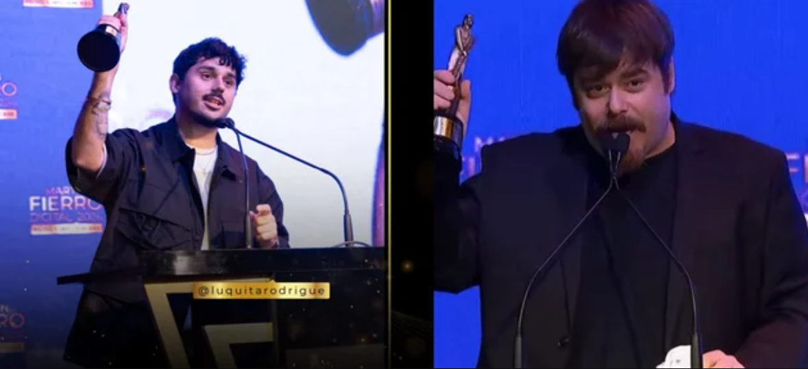 Migue Granados y Lucas Rodríguez ganaron el Martín Fierro Digital de Oro 2024 | Espectáculos