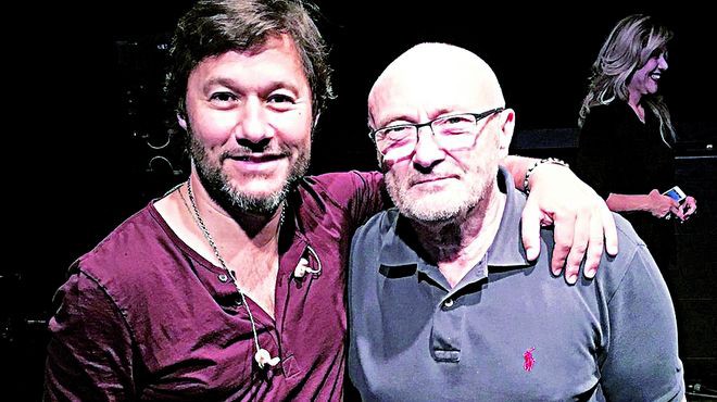 Diego Torres tocó con Phil Collins | Espectáculos