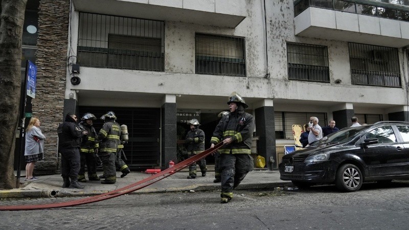 Se incendió un ascensor en un edificio del centro de Rosario | Actualidad