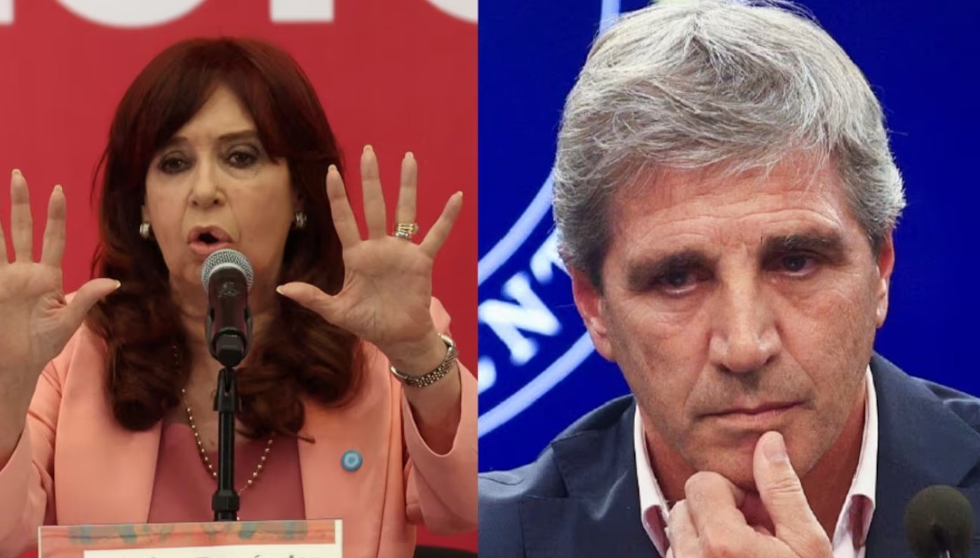 "Quedate chillando tranquila": el fuerte cruce entre Cristina Kirchner y Luis Caputo por la deuda pública | Política