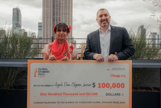 Por primera vez una latinoamericana gana el premio a la Mejor Estudiante del Mundo | Actualidad