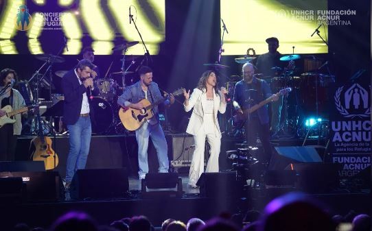 El 5° Concierto con los Refugiados a beneficio de Fundación ACNUR Argentina llenó el Gran Rex | Espectáculos
