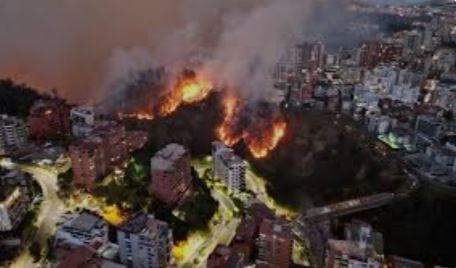 El presidente de Ecuador canceló su agenda en la ONU por un voraz incendio en Quito | Internacionales
