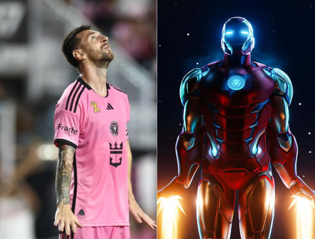Messi en modo superhéroe: el 10 festejó su gol como Iron Man | Deportes