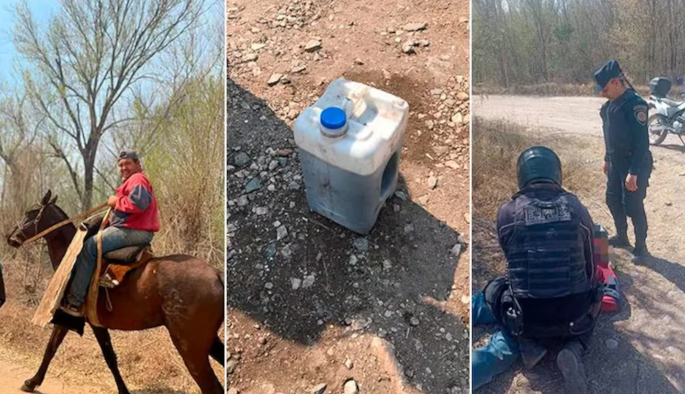 El detenido por provocar un incendio en Córdoba aseguró que "la foto fue montada" | Actualidad