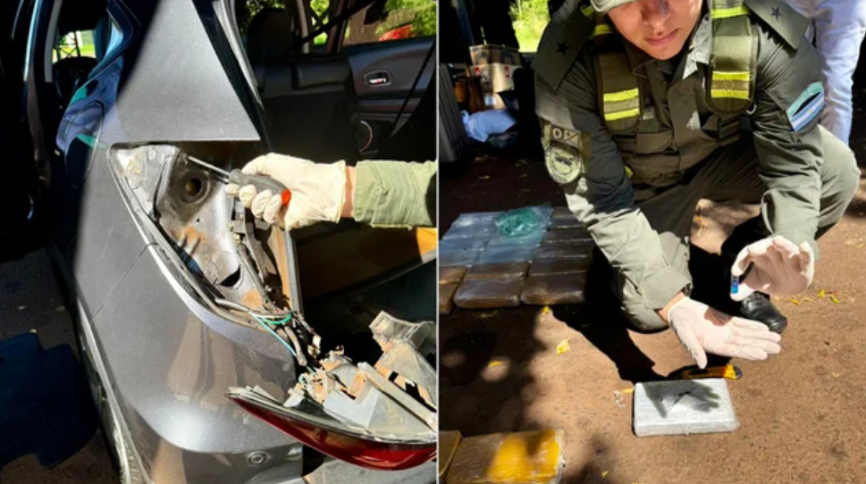 Hallaron más de 80 kilos de cocaína del doble fondo de un auto procedente de Brasil | Actualidad