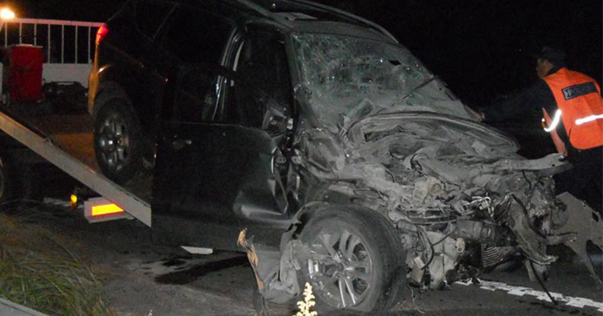 Así quedó el auto del líder de Tan Biónica tras el choque | Espectáculos