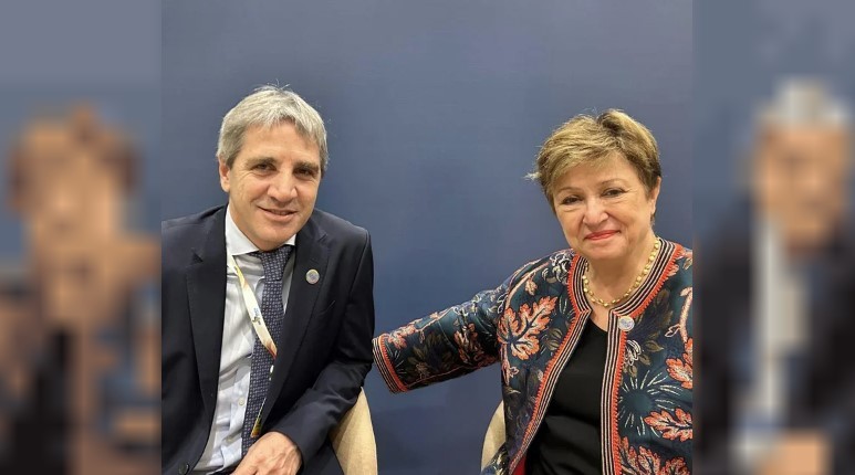 "Muy buena reunión con Caputo", dijo la titular del FMI | Economía