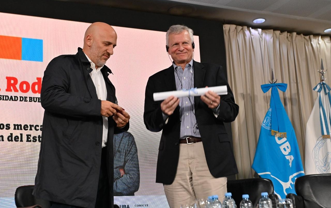La UBA entregó el título Honoris Causa al economista Dani Rodrik | Economía